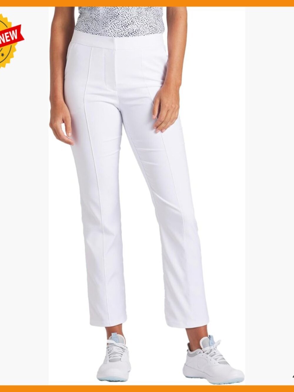 Stretch Woven Golf Pants with Moisture Wicking, Classic Fit